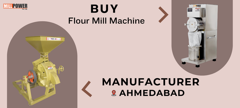 Atta Chakki Machine Price in Ahmedabad - Buy Flour Mill Machine from Manufacturer in Ahmedabad