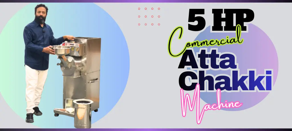 Atta Chakki Machine in Ahmedabad by Reindeer Machinery