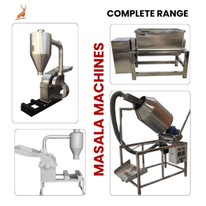 10 HP Masala Grinder Machine - ss304 plant - reindeer machinery