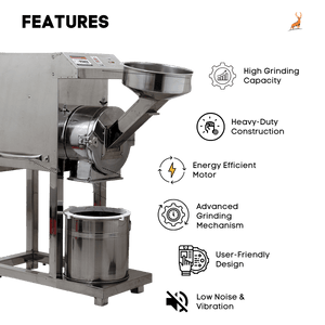 2 hp atta chakki – ವೈಶಿಷ್ಟ್ಯಗಳು – Reindeer Machinery