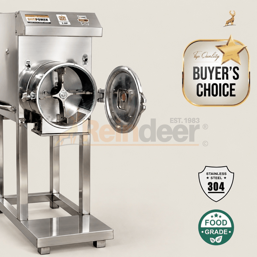 2 hp attā chakki – ತೆರೆದ ಚೇಂಬರ್ ಯಾಂತ್ರಿಕತೆ – Reindeer Machinery