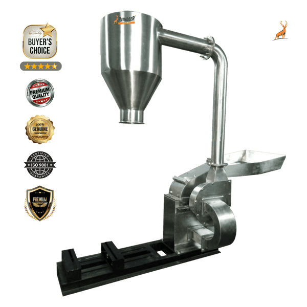 7.5 HP Masala Grinder Machine -  main machine view - reindeer machinery 