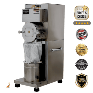 mini flour mill for small business - side view - reindeer machinery