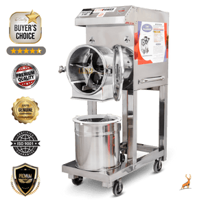 3 hp ಅಟ್ಟಾ ಚಕ್ಕಿ - ಮುಂಭಾಗದ ನೋಟ ಡಬಲ್ ಚೇಂಬರ್ - ರೈನ್ಡೀರ್ ಮೆಷಿನರಿ
